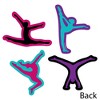 Big Dot of Happiness Tumble, Flip & Twirl - Gymnastics - Gymnasts Decorations DIY Birthday Party or Gymnast Party Essentials - Set of 20 - 3 of 4
