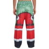  Christmas Santa Claus Adult Fleece Pajama Pants  - 3 of 4