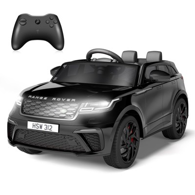 12V Ride On Car, Electric Vehicle Toy for Kid & Toddler, Licensed Land Rover Battery Powered Electric Truck with Parental Remote Control
