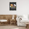 Stupell Industries Hello Augtober with Ghosts Floating Frame Canvas Art - 3 of 4