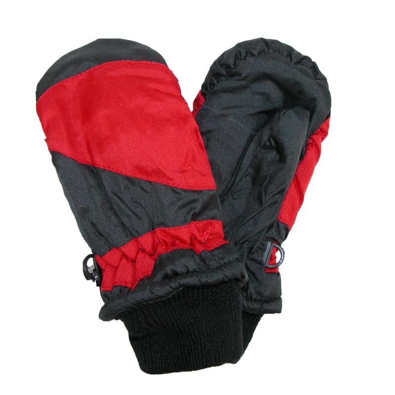 CTM Infant and Toddler Waterproof Winter Mittens, 1 of 2