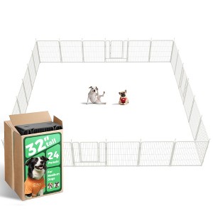 FXW Rollick Dog Playpen for Indoor, Yard, RV Camping, Panels for Puppy and Small Dogs│Patented - 1 of 4