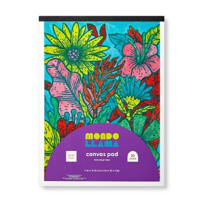 4pk Paint-by-number Canvas Board Kit Florals - Mondo Llama™ : Target