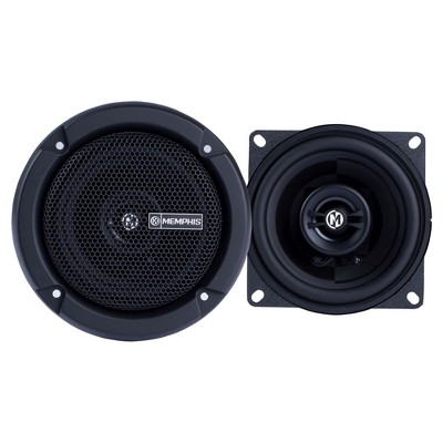 Memphis Audio PRX4 Power Reference Series 4" 2-Way Coaxial Speakers With Swivel Tweeters - Pair