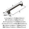 Amerock Mulholland Cabinet or Drawer Pull - 4 of 4