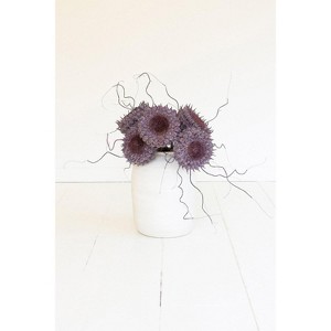 Botanica Stem Spray, 20"L Purple Flexible EVA Floral Accent, Set of 6 By Kalalou - 1 of 3