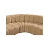 Meridian Furniture,Arc Velvet Modular Sofa - 4 of 4