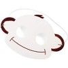 Bright Creations 48-Pack Blank DIY Monkey Mask for Kids Costume Party Arts and Crafts, White 3.8" x 5.9" - 3 of 4