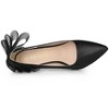 Allegra K Women's Pointed Toe Mesh Bow Decor Stiletto Heel Pumps - 4 of 4