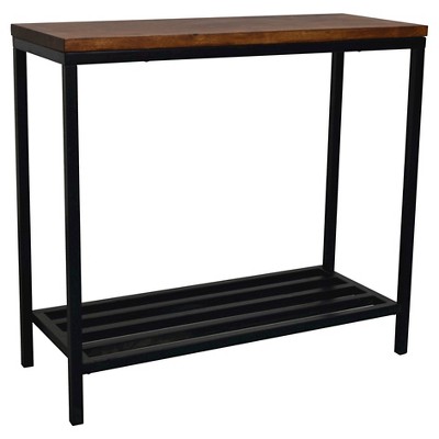 Conroy Console Chestnut/Black - Carolina Forge