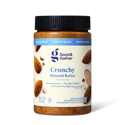 Stir Crunchy Almond Butter 16oz - Good & Gather™ : Target