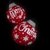 Northlight Lighted Stacked Ornament Balls Outdoor Christmas Decoration - 35" - Warm White LED - 3 of 4