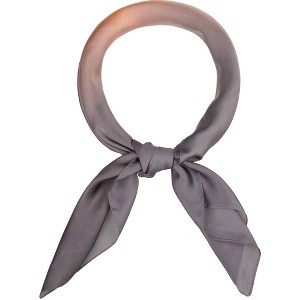 INSPIRE CHIC Women's Gradient Colorful Large Silky Hair Wrap Bandana Neck Scarf 35.4" X 35.4" - 1 of 4