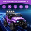 Ride On Truck Car for Kids, 12V Electric Ride On Car with Remote Control - 2 of 4