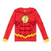 DC Comics Justice League Robin Cosplay Pajama Shirt and Pants Sleep Set Toddler - 2 of 4
