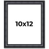 PosterPalooza | Photo Size Linear Black Picture Frame - UV Acrylic, Foam Board Backing, Hanging Hardware - 2 of 4