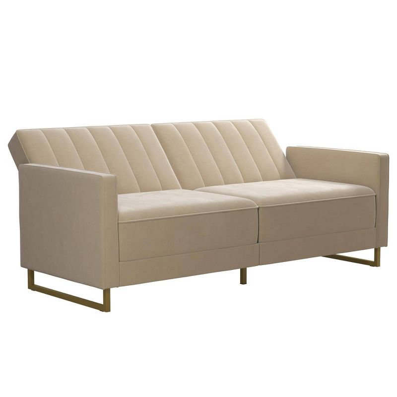 Skylar Coil Futon Modern Sofa Bed and Couch - Novogratz, 3 of 13