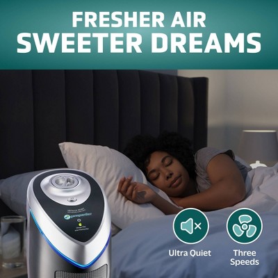 Germ Guardian Air Purifier with HEPA Filter and UVC Black: Germicidal UV, Carbon Filter, 3 Settings, 500-800 sq. ft. Coverage - Thumbnail 5