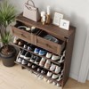 Freestanding Shoe Storage Cabinet with Drawers & Legs - 4 of 4