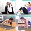 Gruper Non Slip Eco Friendly Yoga Mat with Carrying Strap for Women Fitness Exercise Pilates and Home Workouts - 2 of 4