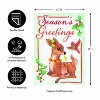 Evergreen Seasons Greetings Applique Garden Flag 12 x 18 Inches Indoor Outdoor Decor - 4 of 4