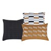 Home Mart Goods 6 Piece White Black & Gold Comforter Set Embroidery Soft Bedding - 3 of 4