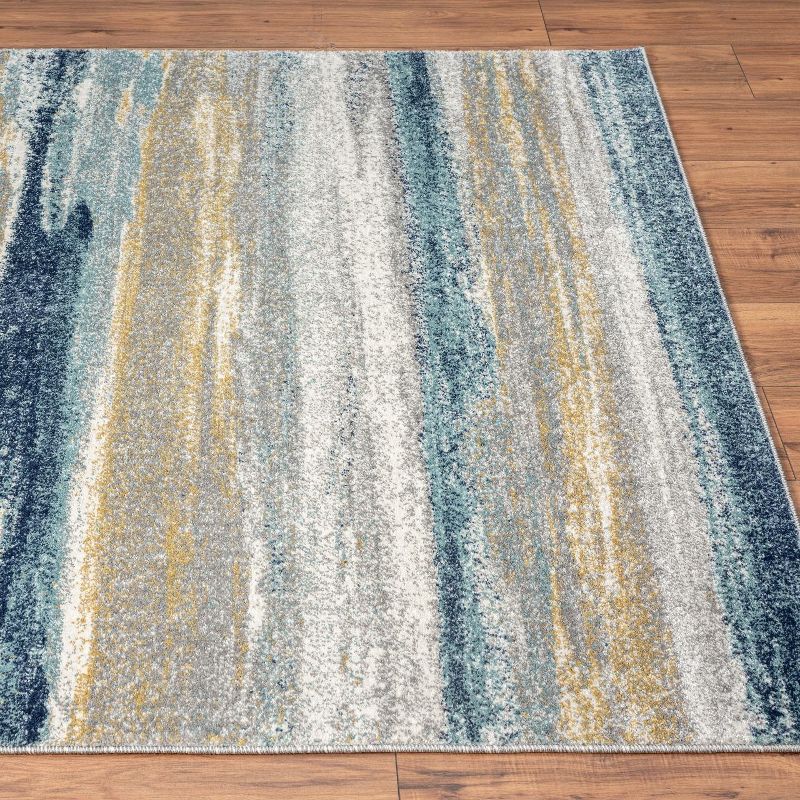 Luxe Weavers Abstract Stripe Area Rug, 4 of 12