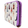 Loungefly Disney Villains Iridescent AOP Zip Around Wallet - 2 of 4