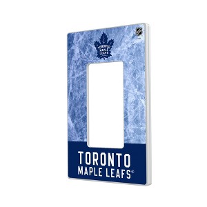 NHL Eastern Conference Teams Ice Wordmark Hidden-Screw Light Switch Plate for Single Rocker - 1 of 4