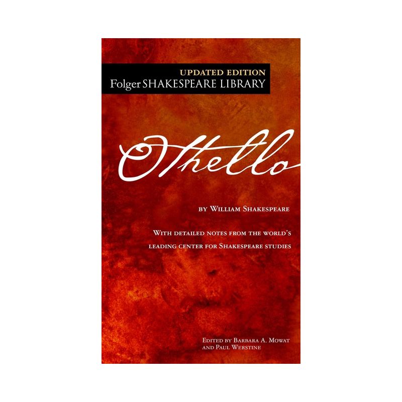 Othello - (Folger Shakespeare Library) Annotated by  William Shakespeare (Paperback), 1 of 2