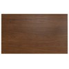 WyndenHall Fairway Rectangle Dining Table Walnut: Solid Wood, 6-Seater, Contemporary Style, 1-Year Warranty - image 3 of 4