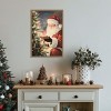 Amanti Art Santa Reading II by Melloi Art Prints Canvas Wall Art Print Framed - 4 of 4