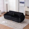 APRILSOUL Modern Sectional Loveseat for Living Room, Corduroy Sofa Couch, Upholstered Sofa for Apatment Bedroom Home Office - 3 of 4