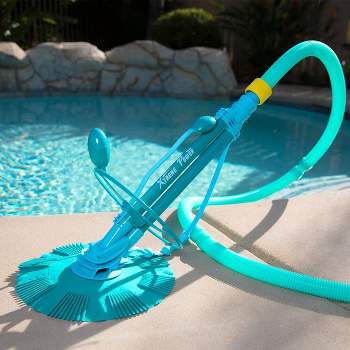 XtremepowerUS Automatic Swimming Pool Cleaners Set With Vacuum Hose Suction Hose, Aqua