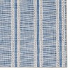 5'x7' Washable Wallen Rug Ivory/Blue: Rubber Backed, Stain-Resistant, Low Pile, Contemporary Stripe - Linon - 2 of 4