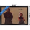 Trends International Star Wars: Ahsoka - Ahsoka and Anakin Throwback Framed Wall Poster Prints - 3 of 4