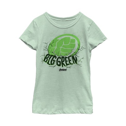 Girl s Marvel Avengers Endgame Hulk Big T shirt Target
