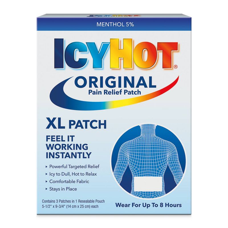 Icy Hot Medicated Patch Back - Extra Large - 3ct, 1 of 8