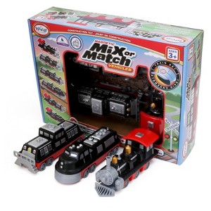 Popular Playthings Magnetic Mix or Match Vehicles, Train - 1 of 2