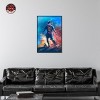 Notoriart Bold and Colorful Soccer Player Soccer Wall Art Framed - 2 of 4