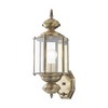 Livex Lighting Outdoor Basics 1 - Light Wall Light in  Brushed Nickel - 2 of 2