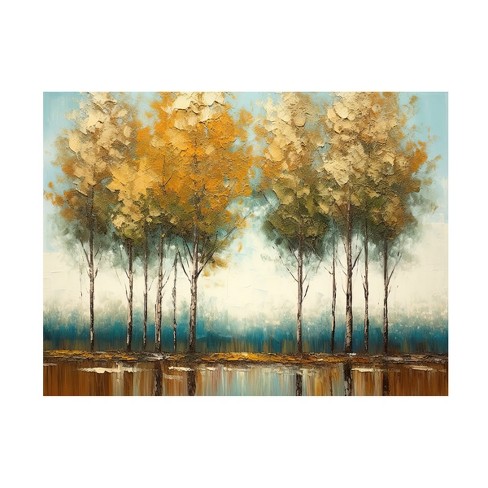 Sasha Painted Forest I Canvas Art : Target