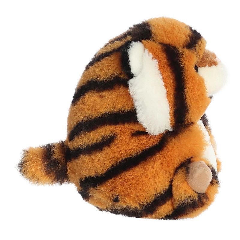 Aurora Mini Terrific Tiger Rolly Pet Round Stuffed Animal Orange 5.5", 3 of 5
