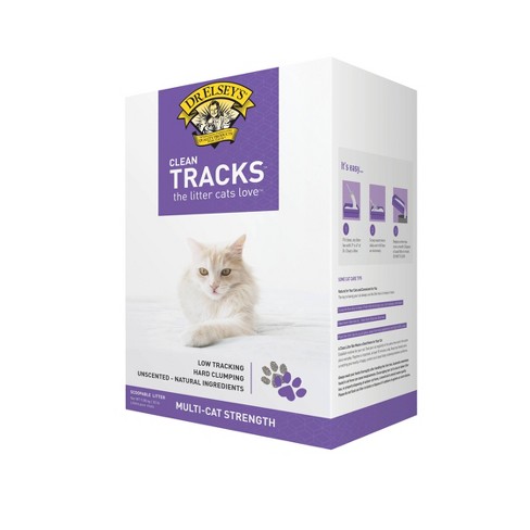 What cat litter shop tracks the least