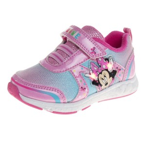 Disney Minnie Mouse Girls' Light Up Sneakers. (Toddler/Little Kids) - 1 of 4