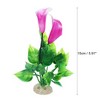 Unique Bargains Fish Tank Aquarium Decorations Plants Mini Aquarium Decorations PE Ceramics Plants 5.91" - 4 of 4