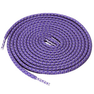 INSPIRE CHIC Athletic Elastic Reflective Round Sneakers Shoelaces 2 Pairs - 1 of 4