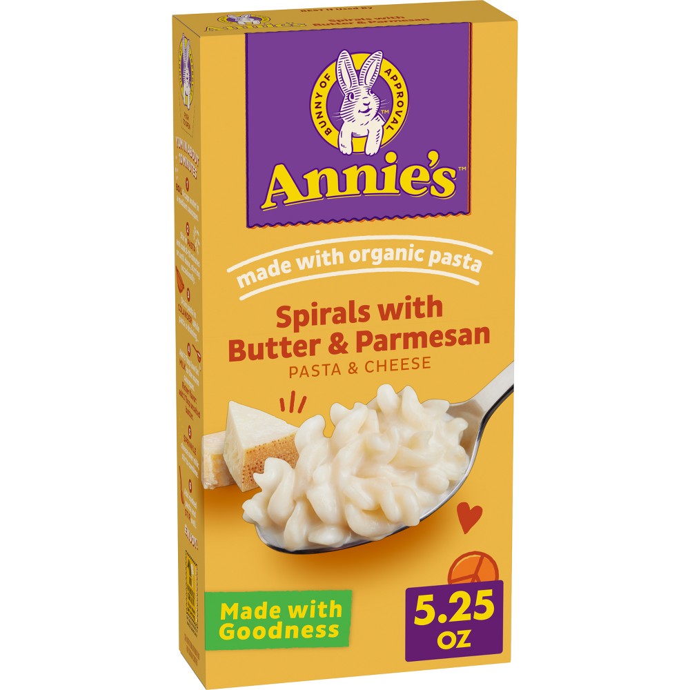 UPC 013562300143 product image for Annie's Spirals with Butter & Parmesan Mac and Cheese - 5.25oz | upcitemdb.com