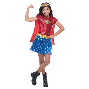 Halloween Wonder Woman Sequin Girls