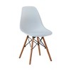 Plastic Chair, Set of 4, KD Leg - 4 of 4